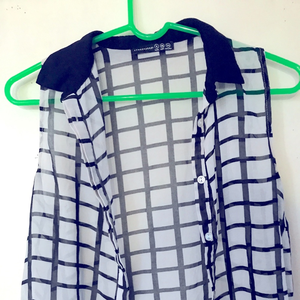 Never worn size 8 Atmosphere sheer top
